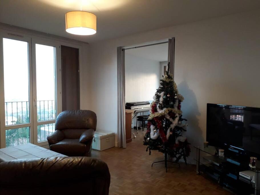 Apartmán T4/5 Avec Vue Sur Les Alpes A 5 Minutes De Lyon La Mulatiere Exteriér fotografie